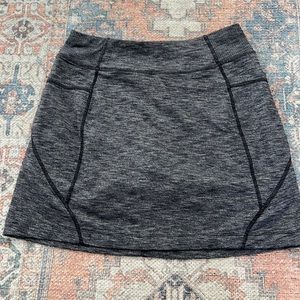 Athleta dark grey skort XS